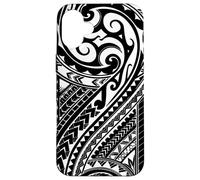 Tatouage polynésien Mignon hawaïen Tribal Samoan Motif Cool Coque pour iPhone 16 Plus