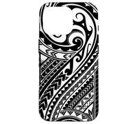 Tatouage polynésien Mignon hawaïen Tribal Samoan Motif Cool Coque pour iPhone 16 Pro