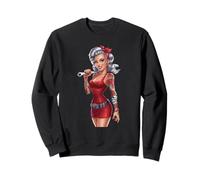 Tatouage pour femme style rétro Sweatshirt