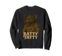 Tatouage Rat Biker Goth Alt Moto Tatouage Encre Drôle Sweatshirt