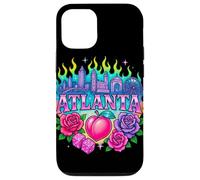 Tatouage rétro Atlanta - Motif : Horizon de pêche Coque pour iPhone 12/12 Pro