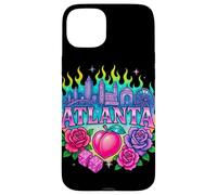 Tatouage rétro Atlanta - Motif : Horizon de pêche Coque pour iPhone 15 Plus