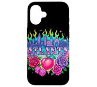 Tatouage rétro Atlanta - Motif : Horizon de pêche Coque pour iPhone 16
