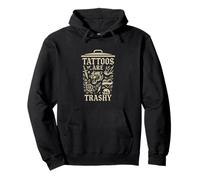 Tatouage rétro pour artiste de tatouage Flash Art Trashy Tattoo Drôle Sweat à Capuche
