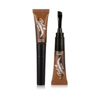 Tatouage Sorcil Peel Off, Peel Off Gel Tint, Semi-Permanent Sorcil Dye, Teinture Sourcil, Coloration Sourcil, Dure 3 Jours, Maquillage Naturel Imperméable Pour Les Femmes Filles (#3, 6.8ml)