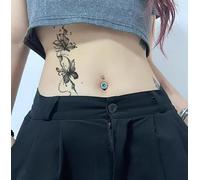 Tatouage Temporaire À Base De Plantes Pour Homme Et Femme, Motif Papillon, Faux Tatouage Imperméable, Fleur, Bras, Jus, Semi-Permanent, D'Une Durée De 2 Semaines Pour Couvrir Les Cicatrices