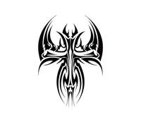 Tatouage temporaire imperméable, 8 feuilles, motif dragon, loup, totem, art corporel, bras, faux tatouage for homme(07-TBS8018)