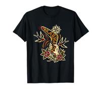 Tatouage Traditionnel américain Karma Boomerang Edgy T-Shirt