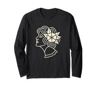 Tatouage Traditionnel American Old School Tattoo Vintage Lady Manche Longue