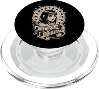 Tatouage Vintage Goth Fille Tatouée Tentatrice Stars PopSockets PopGrip pour MagSafe