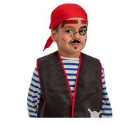 Tatouages Adhésifs Pirate Enfant Noir