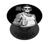 Tatouages are for Scumbags and Sluts Funny Lincoln Tattoo PopSockets PopGrip Adhésif