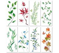 Tatouages Autocollants Floraux Minimalistes Avec Des Lianes Et Des Feuilles,Tatouages Réalistes Et Durables Sur Le Thème Des Plantes Pour Les Bras Et Les Épaules. 10.5x24cm A011