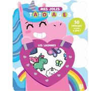 Tatouages avec découpe: Les licornes