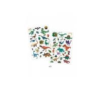 Tatouages Dinosaures multi couleurs