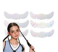 Tatouages en Paillettes Pour Visage - Glitter Freckles Argent | Tatouage Visage Taches de Rousseur Pailletées Impermeable | Taches de Rousseur Tatouages pour Femmes|6 Feuilles D Autocollants