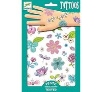 Tatouages pailletés enfant Belle des champs Djeco