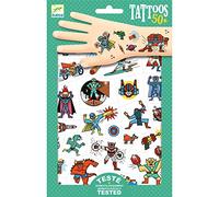 Djeco Tatouages enfant Heroes vs villains