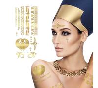 FIESTAS GUIRCA Tatouages égyptiens dorés