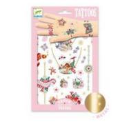 Tatouages éphémères - Les bijoux de Fiona - Coloris Unique - Motifs variés - Testés dermatologiquement