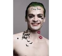 Tatouages Éphémères Main Visage Joker 30x14cm