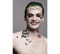 tatouages éphémères main visage joker 30x14cm - guirca 15840 Noir G