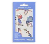 Tatouages éphémères pour enfants Centre Pompidou x Namaki - Pack de 2 planches, encres végétales, faciles à appliquer