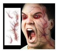 tatouages éphémères visage veine varice 30x13cm - générique 15739 Multicolore G