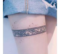 Tatouages floraux temporaires adultes pour femmes Tatouage temporaire réaliste Faux tatouage Fleurs (Tatouage Semi Permanent 2)