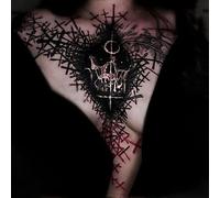 Tatouages floraux temporaires adultes pour femmes Tatouage temporaire réaliste Faux tatouage Fleurs (Autocollant de tatouages temporaires 29)
