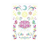 Tatouages ornementaux UV - Multicolore