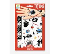 Tatouages enfant Pirates Djeco