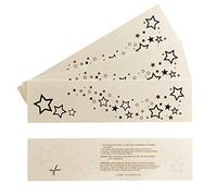 Tatouages « pluie d'étoiles » Rihanna., noir, 4 x Rihanna Sterne