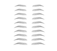 Tatouages pour sourcils - Autocollants pour sourcils imperméables - Tatouages faux cheveux comme sourcils de transfert instantané pour femmes et hommes Traits naturels, modelage