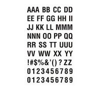 Tatouages. Tatouages temporaires, 2 feuilles d'autocollants de tatouage temporaire Alphabet, lettre de bloc, faux tatouage, Kit de tatouage de nom à faire soi-même, noir
