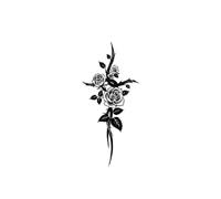Tatouages Temporaires À Base De Jus De Rose, Imperméables Et Longue Durée, Pour Sublimer Les Clavicules Des Femmes.
