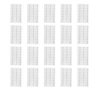 Tatouages Temporaires Autocollants à Pois Noirs 100 Feuilles | Papier, Usage Décoratif Polyvalent, Application Facile, Réutilisables, pour Cosplay et Spectacles