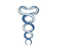Tatouages temporaires autocollants femmes hommes 3D serpent croix tatouages longue durée