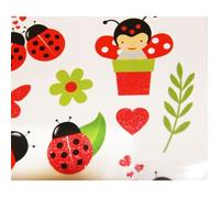 Tatouages temporaires - Global Gift - Coccinelles - Résistants à l'eau - Faciles à enlever - Design exclusif