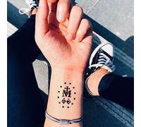 Tatouages Temporaires Médaille miraculeuse (2 Pièces) - OhMyTat