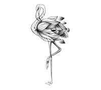 Tatouages temporaires noirs, art corporel, autocollant 3D étanche, for hommes, bras, jambes, faux tatouage en papier(6)