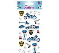 Tatouages temporaires - Police - Dorures - Global Gift Multicolore G