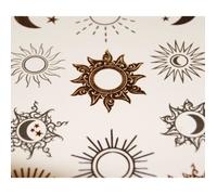 Tatouages temporaires - Soleil & Lune - Dorures