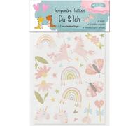 Tatouages temporaires - Toi & moi 3 feuilles