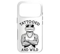 Tatoué et Sauvage Amusant à l'encre Alligator Amateur de Tatouage Coque pour iPhone 17 Pro
