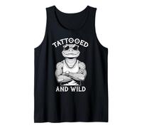 Tatoué et Sauvage Amusant à l'encre Alligator Amateur de Tatouage Débardeur