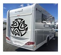 Tatoutex Stickers Celte Tribal - Vert Lime, L 10cm x H 10cm