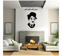 Tatoutex Stickers Charlie Chaplin - Or, L 20cm x H 32cm