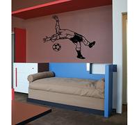Tatoutex Stickers Gardien de But et Ballon - Gris Clair, L 80cm x H 96cm