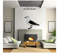 Tatoutex Stickers Mouette - Vert Lime, L 70cm x H 59cm